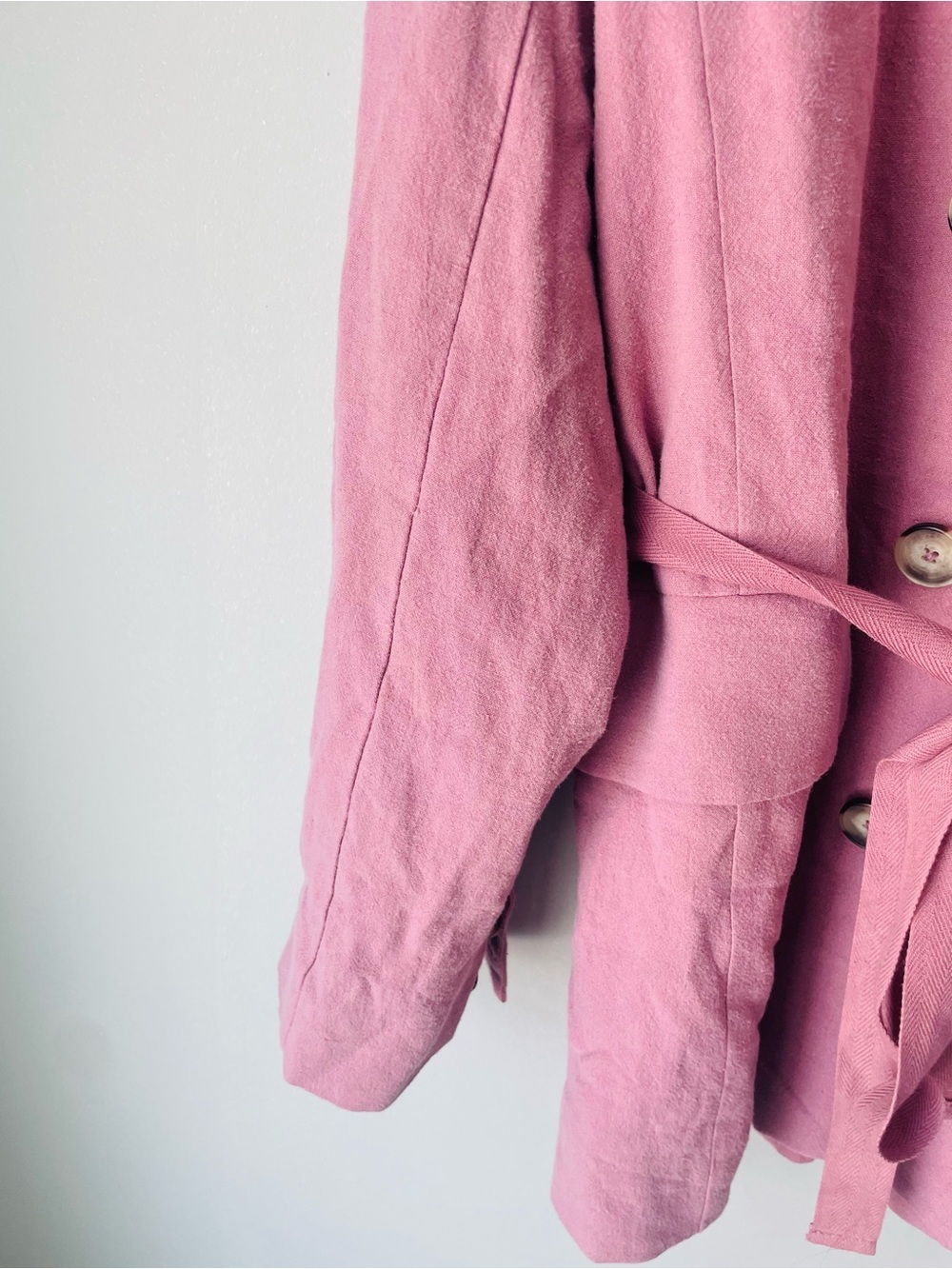 Free People Olivia Blazer Dusty Rose NWT - Picture 5 of 10